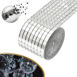 Gümüş Renk Aynalı Dekor Bandı Kendinden Yapışkanlı 1 Metre x 4 cm Gümüş Renk Aynalı Dekor Bandı Kendinden Yapışkanlı 1 Metre x 4 cm