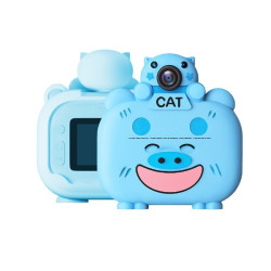 Kameralı Fotoğraf Yazıcısı Mavi Renk  Kameralı Fotoğraf Yazıcısı Mavi Renk