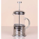 Çelik Kulplu Cam French Press - 350 ml Çelik Kulplu Cam French Press - 350 ml