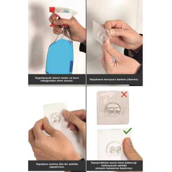 Pratik Yapışkanlı Metal Tuvalet Kağıdı Tutucu Pratik Yapışkanlı Metal Tuvalet Kağıdı Tutucu