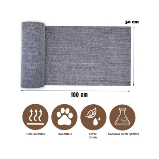 Yapıştırılabilir Kedi Tırmalama Matı Yapıştırılabilir Kedi Tırmalama Matı