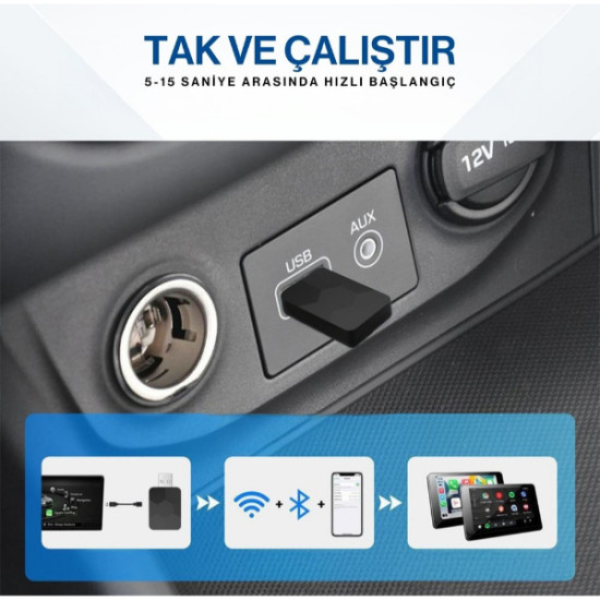 Android Car Play Adaptör Android Car Play Adaptör