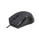 Siyah USB Kablolu 3D Optik Mouse