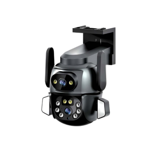 3MP + 3MP Wi-Fi IP TF Kart Girişli Optik Zoom Kamera 