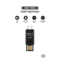 USB To Type-C Kart Okuyucu