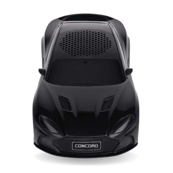 Siyah Araba Tasarımlı Hoparlör - Bluetooth FM USB Özellikli 