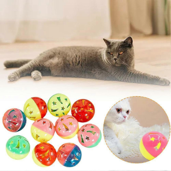 4 lü Çıngıraklı Top Kedi Oyuncağı 4 lü Çıngıraklı Top Kedi Oyuncağı