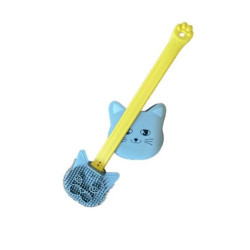 Kedi Tasarımlı Ergonomik Tuvalet Fırçası Kedi Tasarımlı Ergonomik Tuvalet Fırçası
