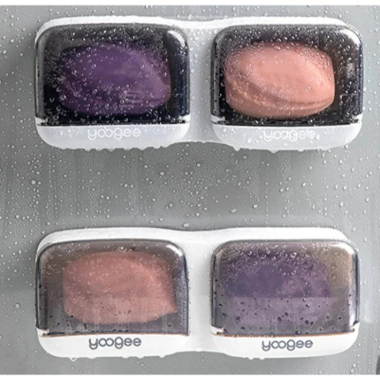 2 li Kapaklı Sabunluk