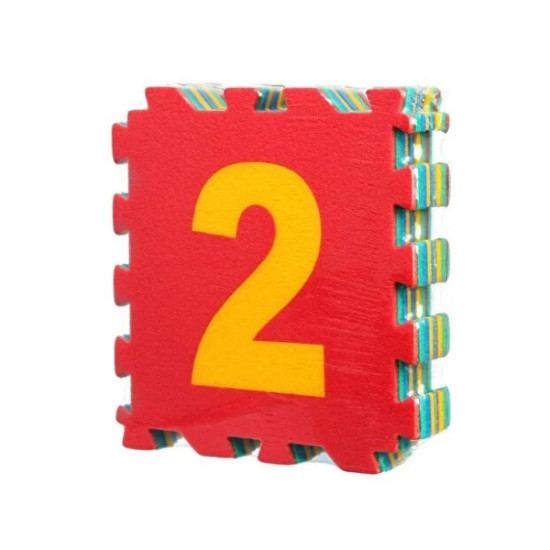 9 Parça Sayılar Puzzle Yer Matı