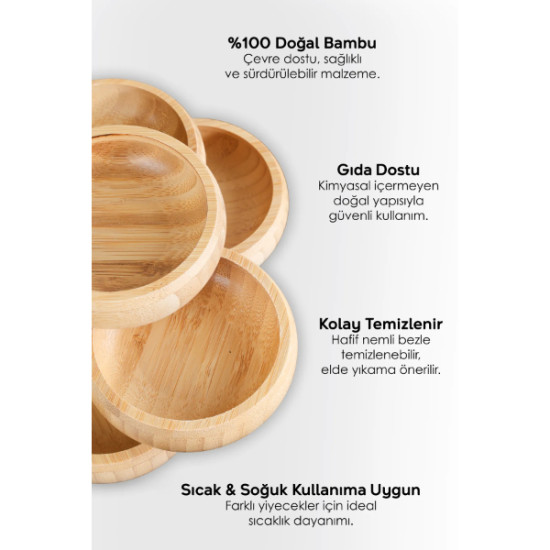 3 lü Çerezlik Seti