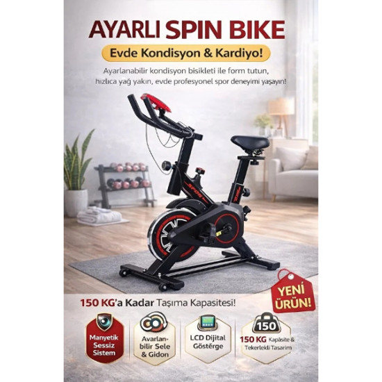 Ayarlı Spin Bike 