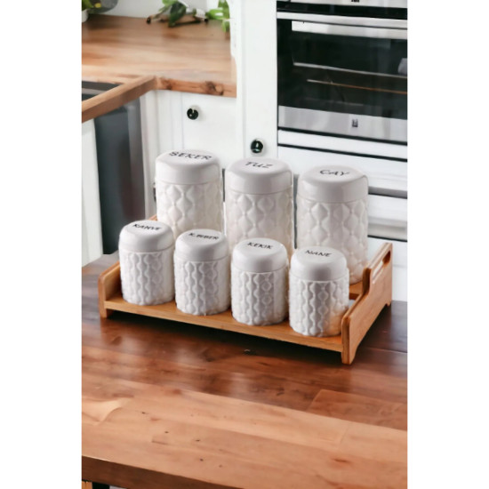 7 li Standlı Baharat Seti 7 li Standlı Baharat Seti