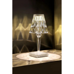 Kristal Abajur LED Kumandalı Ve Dokunmatik Masa Lambası  Kristal Abajur LED Kumandalı Ve Dokunmatik Masa Lambası