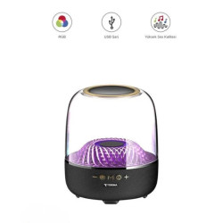 D33 Siyah Taşınabilir Kablosuz Bluetooth Hoparlör  D33 Siyah Taşınabilir Kablosuz Bluetooth Hoparlör