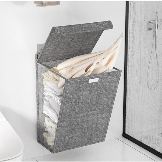 Katlanabilir Asılabilir Kirli Çamaşır Sepeti Katlanabilir Asılabilir Kirli Çamaşır Sepeti