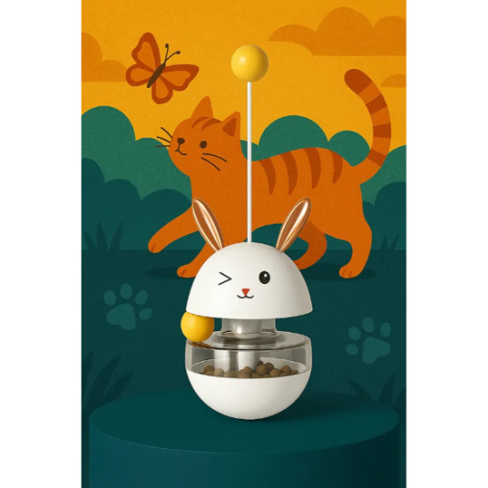 Mama Hazneli Hacıyatmaz Oyuncağı Mama Hazneli Hacıyatmaz Oyuncağı