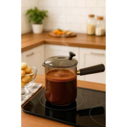 550 ml Akasya Cam Cezve  550 ml Akasya Cam Cezve