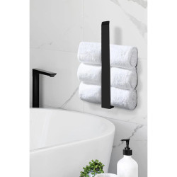 Metal Mat Siyah Havluluk  Metal Mat Siyah Havluluk