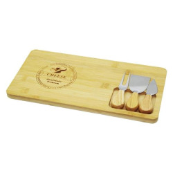Bambu Peynir Kesme Sunum Tahtası Bambu Peynir Kesme Sunum Tahtası