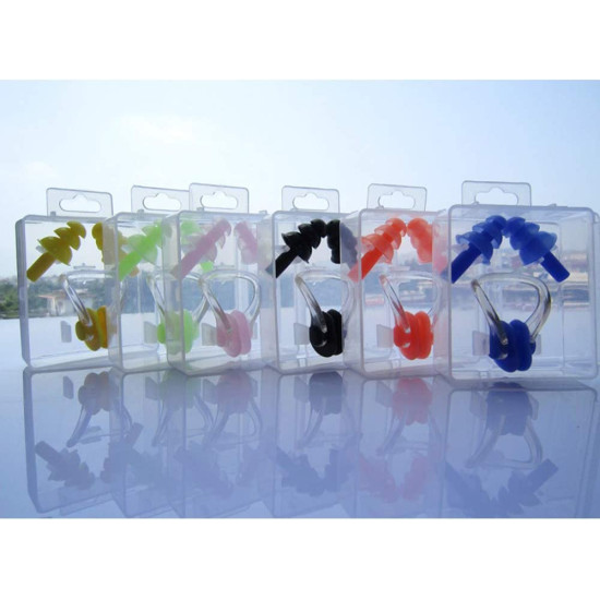 Silikon Su Geçirmez Kulak & Burun Tıkacı Silikon Su Geçirmez Kulak & Burun Tıkacı