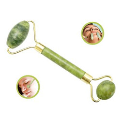 Jade Roler 2'li Yeşim Taşı Yüz Masaj Aleti Jade Roler 2'li Yeşim Taşı Yüz Masaj Aleti