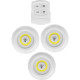 Uzaktan Kumandalı Yapışkanlı 3 lü Led Spot Lamba Uzaktan Kumandalı Yapışkanlı 3 lü Led Spot Lamba
