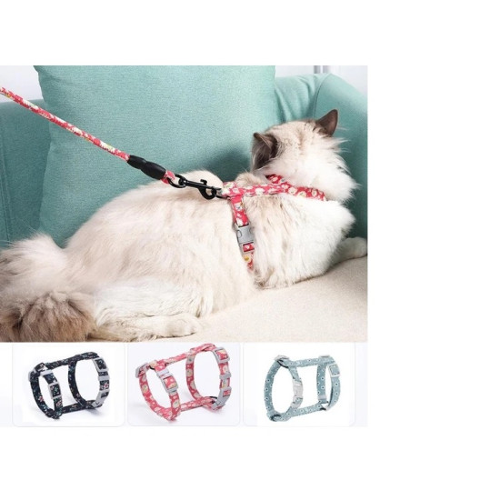 Kedi Gezdirme Göğüs Tasması Kedi Gezdirme Göğüs Tasması