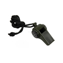 Pusulalı Çok Fonksiyonlu Acil Durum Düdüğü Pusulalı Çok Fonksiyonlu Acil Durum Düdüğü