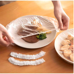 Lastikli Tencere Ve Tabak Bonesi 100 Adet (22cm) 