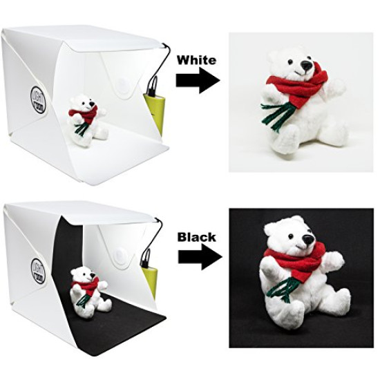 Ürün Çekim Çadırı Mini Fon Fotoğraf Stüdyosu Ledli Işık Perdesi Ürün Çekim Çadırı Mini Fon Fotoğraf Stüdyosu Ledli Işık Perdesi