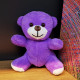 Mor Peluş Oyuncak Ayıcık Mor Peluş Oyuncak Ayıcık