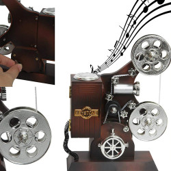 Film Makinesi Tasarımlı Müzik Kutusu Film Makinesi Tasarımlı Müzik Kutusu