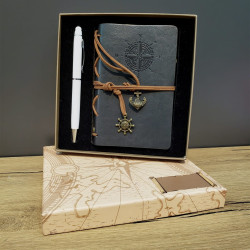 Gri Defter Ve Beyaz Kalem Kutulu Set Gri Defter Ve Beyaz Kalem Kutulu Set