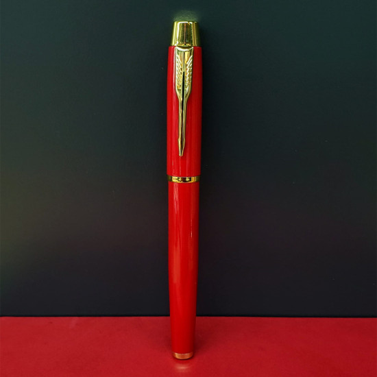Metal Kırmızı Roller Kalem Metal Kırmızı Roller Kalem
