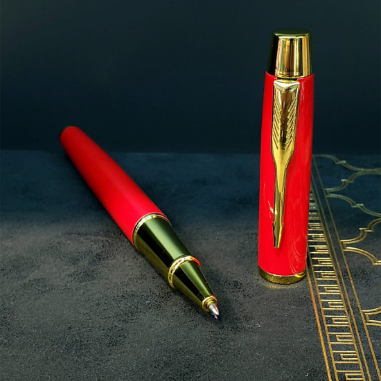 Metal Kırmızı Roller Kalem Metal Kırmızı Roller Kalem