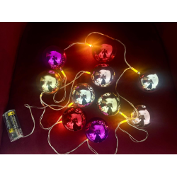 2 Metre 10 Led Pilli 2 Kademeli Parlak Top Led 2 Metre 10 Led Pilli 2 Kademeli Parlak Top Led