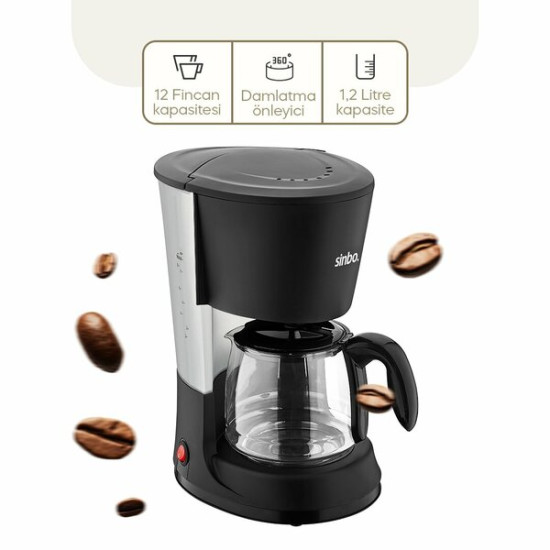 Sinbo 2 si 1 Arada Filtre Kahve Ve Çay Demleme Makinesi