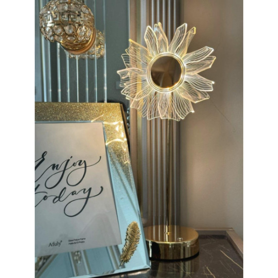 Çiçek Tasarımlı LED Masa Lambası Çiçek Tasarımlı LED Masa Lambası