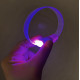 3 Modlu Pilli LED Işıklı Esnek Parti Bilekliği Mor 3 Modlu Pilli LED Işıklı Esnek Parti Bilekliği Mor