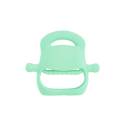Açık Yeşil Bebek Silikon Diş Kaşıyıcı    Açık Yeşil Bebek Silikon Diş Kaşıyıcı