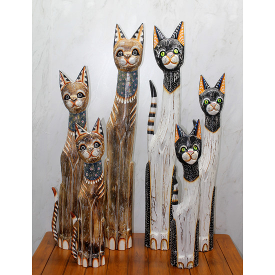 Ahşap 3 lü Kedi Seti 1 Metre Model 3 Ahşap 3 lü Kedi Seti 1 Metre Model 3