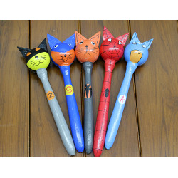 Ahşap 5'li Marakas Seti Model 2 Ahşap 5'li Marakas Seti Model 2