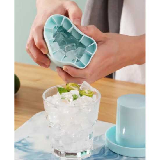 Silikon Küp Buz Kalıbı Silikon Küp Buz Kalıbı
