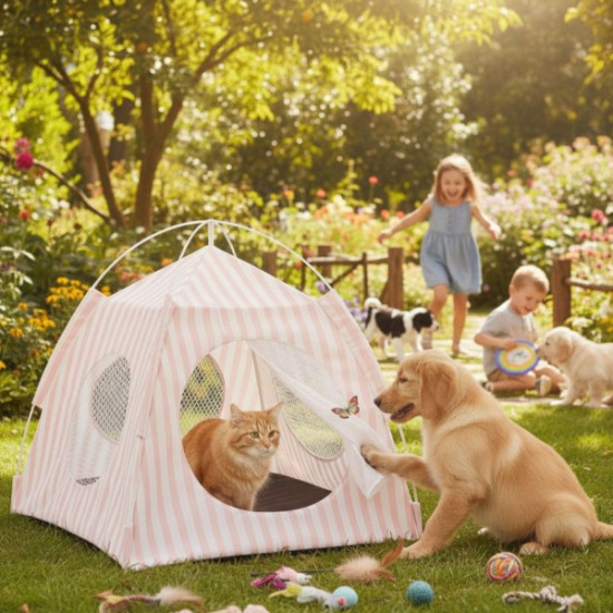 Evcil Hayvan Katlanabilir Oyun Çadırı Evcil Hayvan Katlanabilir Oyun Çadırı