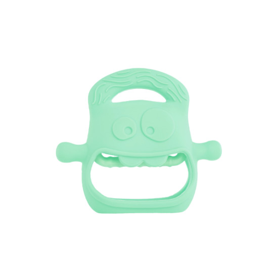 Açık Yeşil Bebek Silikon Diş Kaşıyıcı Açık Yeşil Bebek Silikon Diş Kaşıyıcı