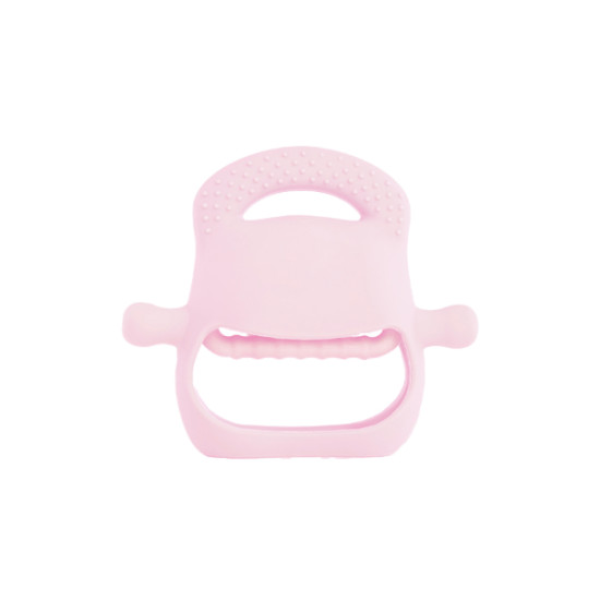 Pembe Bebek Silikon Diş Kaşıyıcı Pembe Bebek Silikon Diş Kaşıyıcı