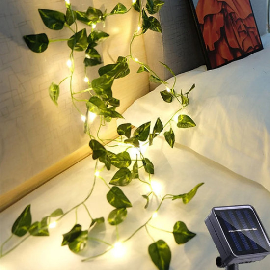 Güneş Enerjili Sarmaşık Led Dekor 5 Metre Güneş Enerjili Sarmaşık Led Dekor 5 Metre