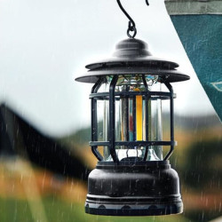 Retro LED Kamp Lambası  Retro LED Kamp Lambası