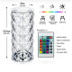 Kristal LED Kumandalı Ve Dokunmatik Masa Lambası Kristal LED Kumandalı Ve Dokunmatik Masa Lambası